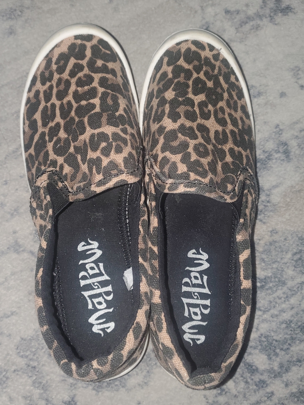 Leopard Slip-On Sneakers in Brown - Picture 4 of 5